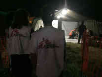 Bis zu 4000 Menschen können im Lager Opatovac nächtigen und versorgt werden. Foto: BR | Gordan Godec