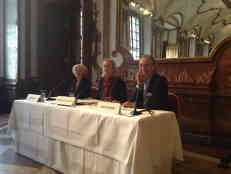 Kuratorin Jane Kallir, Belvedere Direktorin Agnes Husslein-Arco und Kurator Alfred Weidinger. Foto: BR | Karla Engelhard