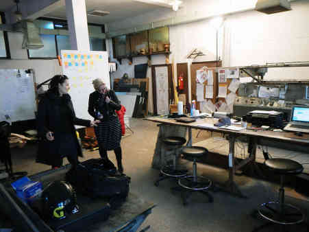 Spezialeffekte handgemacht. Alte bulgarische Drehbänke, statt Computer-Technik. Foto: BR | Ekaterina Popova