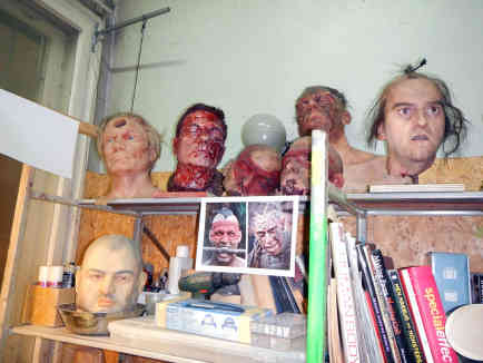 Wenn Köpfe rollen sollen. Die Nu Boyana Filmstudios sind auf so gut wie alles vorbereitet. Foto: BR | Ekaterina Popova