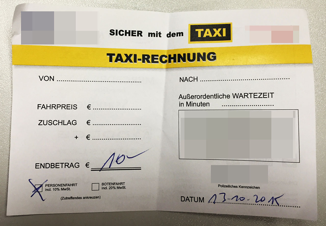 DIE Trinkgeldquittung. Foto: BR | Srdjan Govedarica