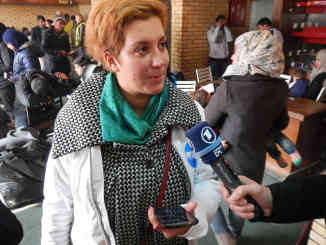 "Viele Kinder sind krank und die Wartezeit beträgt oft bis zu 10 Stunden. Es ist noch längst nicht alles gut". Jovana Vincic von der serbischen NGO "Asylum Protection Center". Foto: BR | Dejan Stefanovic