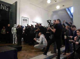 Der Andrang der Presse war groß. Foto: BR | Jan Heier