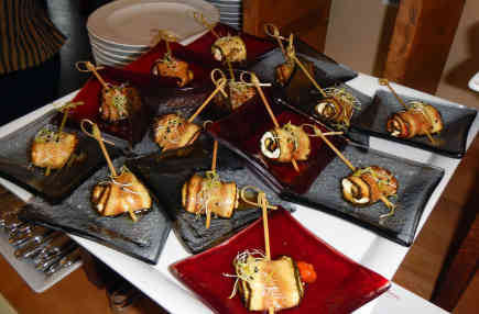 Zucchinirolle mit Paprika und Ziegenkäse - einfach - und köstlich. Foto: BR | Attila Poth