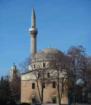 Die Yeni Moschee in Bitola wurde bisher als Kunstgalerie genutzt. Foto: BR | Schaban Bajrami