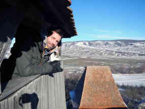 Transsilvanien - Dreharbeiten in der Kirchenburg von Viscri (Deutsch-Weisskirch). Foto: BR | Alex Goldgraber