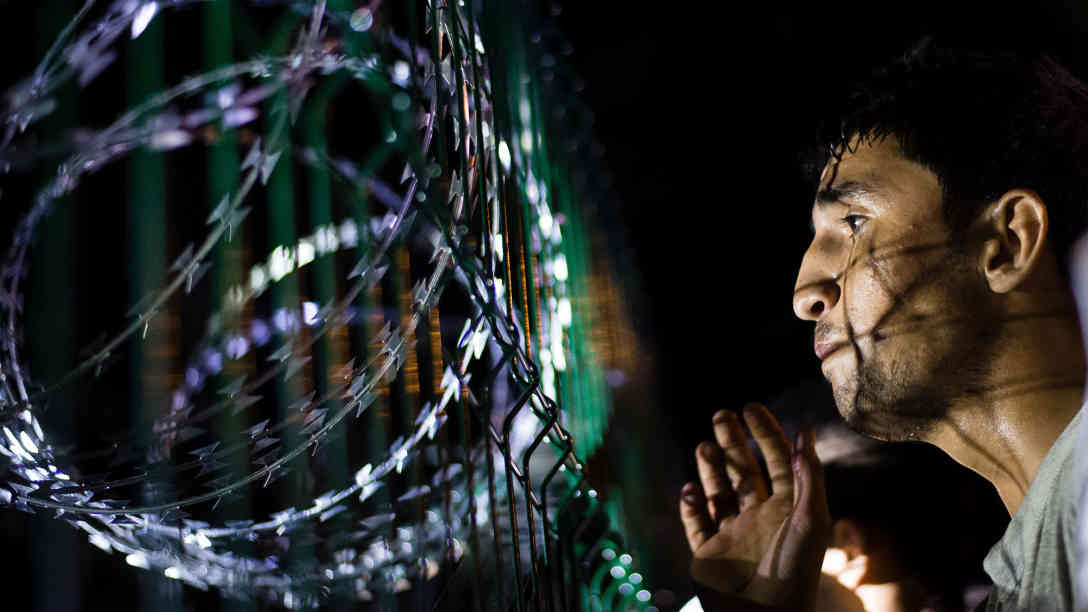 Flüchtlinge am Grenzübergang Horgos im September 2015 Foto: picture-alliance/dpa