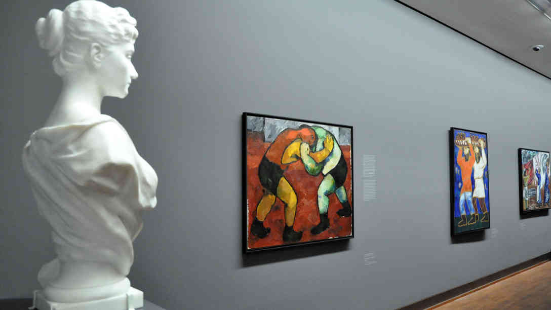 Ein Blick zurück - die Zarin mit deutschen Wurzeln und die russischen Avantgardisten. Foto: BR | Karin Straka