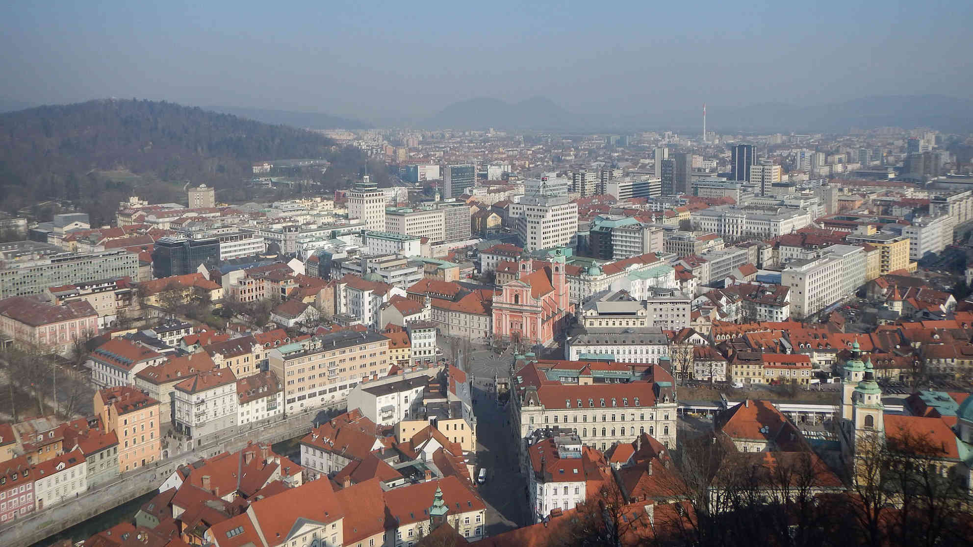 Blick auf Ljubljana. Foto: BR | Stjepan Milcic