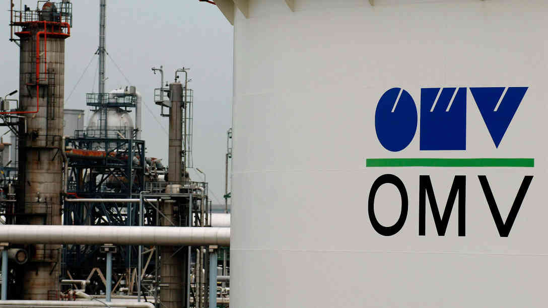 OMV-Raffinerie in Schwechat, nahe Wien. Foto: picture-alliance/dpa