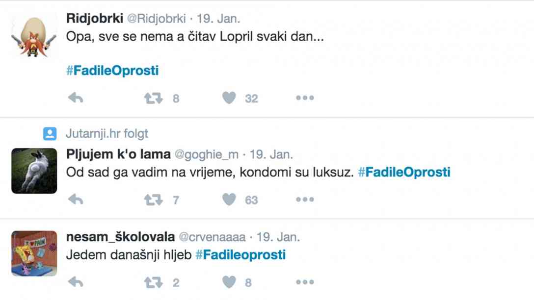 Twitter Fadil Novalic