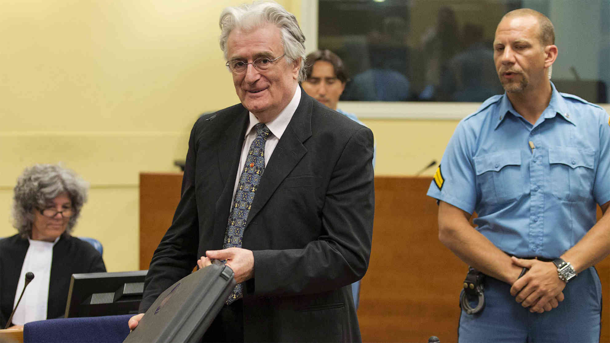 Karadzic vor Gericht Foto: picture alliance/dpa