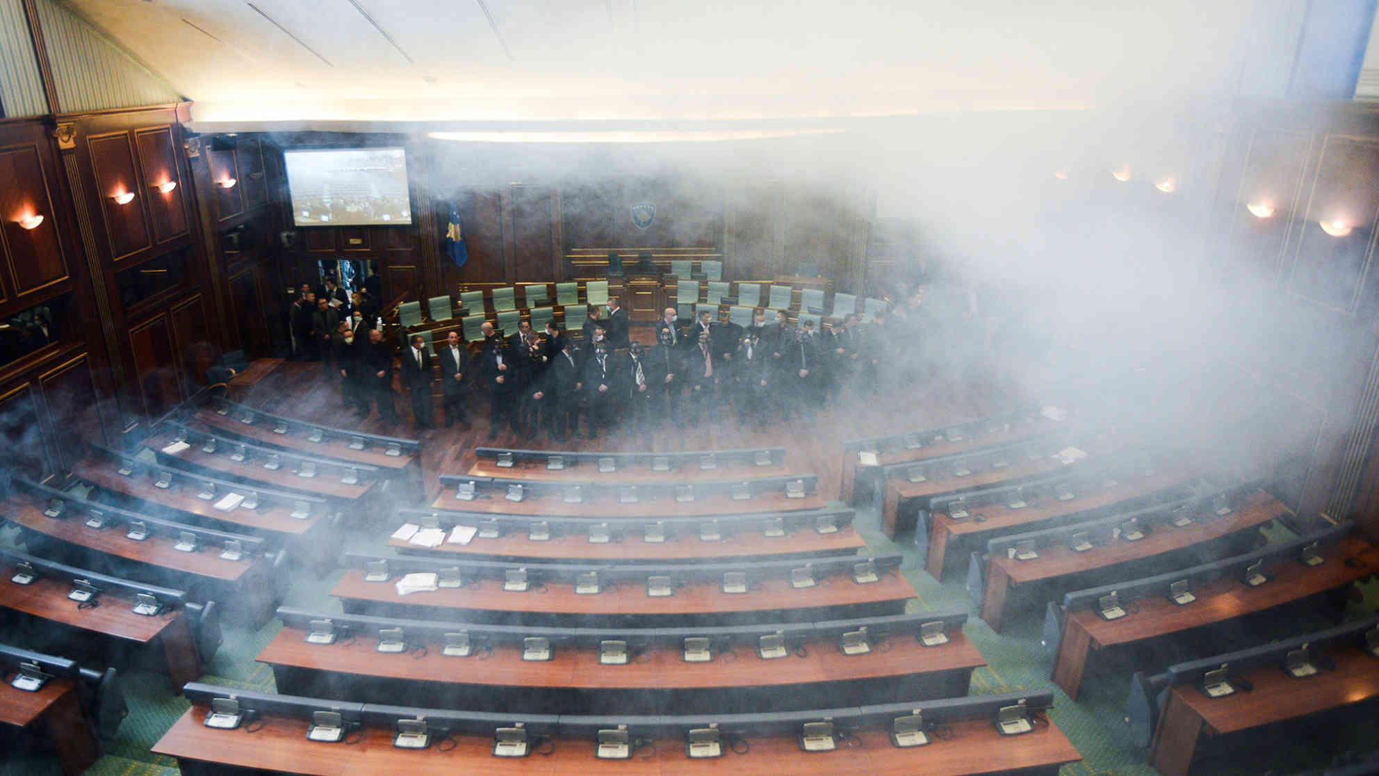 Parlament Kosovo. Bild: dpa/picture alliance