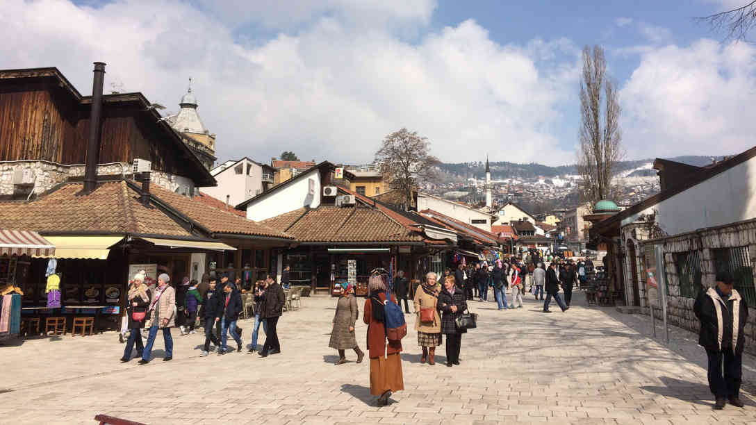 Altstadt von Sarajewo. Foto: BR
