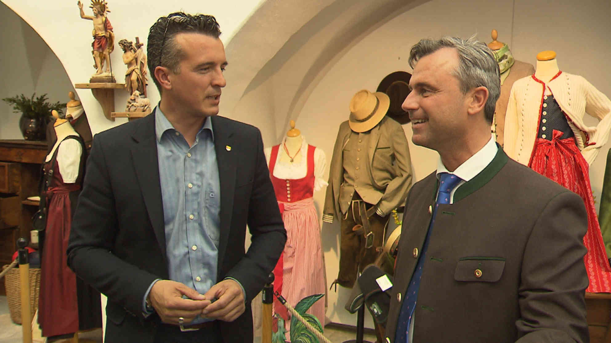 Norbert Hofer Präsidentschaftkandidat der rechtspopolistischen FPÖ. Foto: BR | Daniel Dzyak