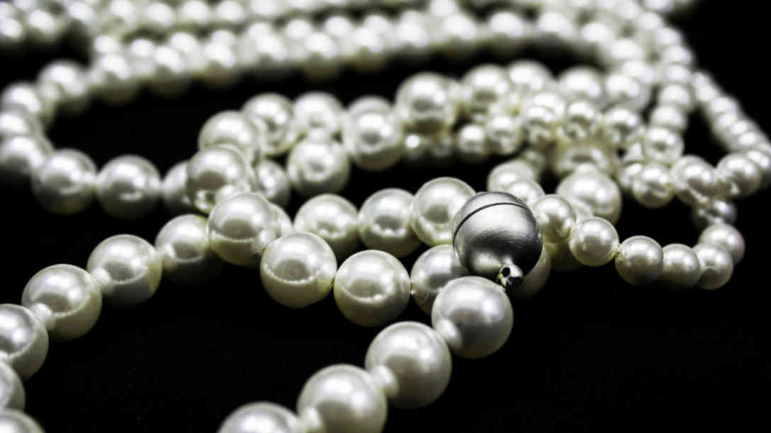Ohridperlenhalskette. Foto: Familienarchiv Filev