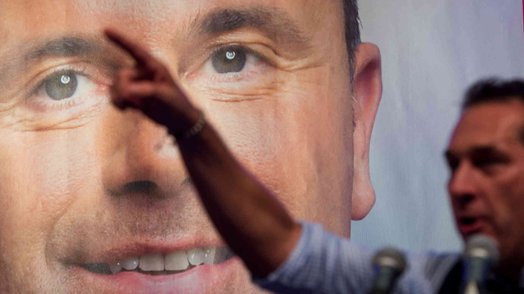 Heinz-Christian Strache bei einer Wahlkampfveranstaltung für Norbert Hofer im May 2016. Foto: picture alliance/dpa