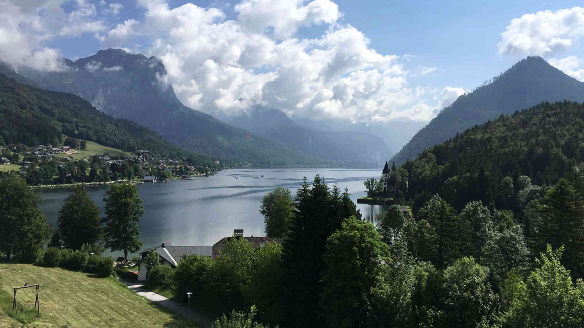Die 'Zugpferde' für Österreichs Tourismus: traumhaft schöne Alpenregionen (wie hier bei Bad Aussee). Foto: BR | Michael Mandlik