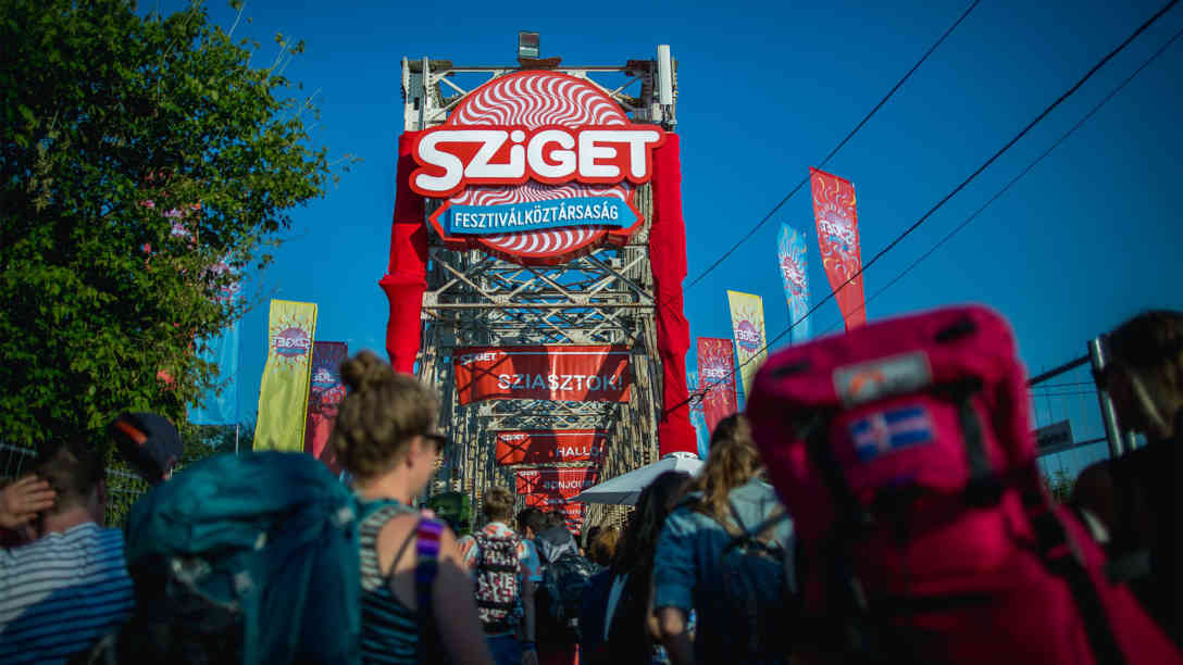 Der EInlass zum Sziget-Festival 2015. Foto: Pressefoto Sziget-Festival | Bence Szemerey