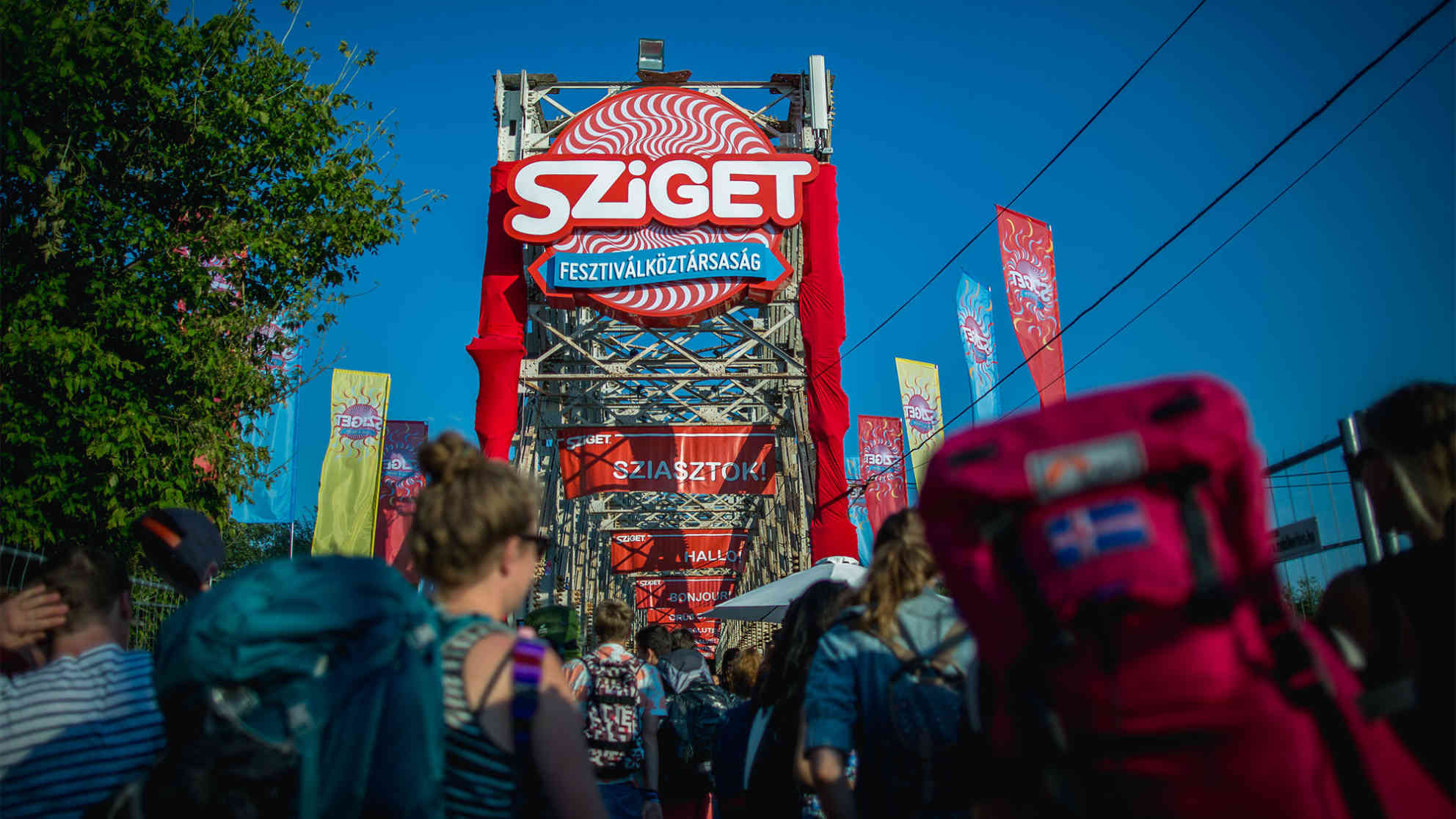Der EInlass zum Sziget-Festival 2015. Foto: Pressefoto Sziget-Festival | Bence Szemerey