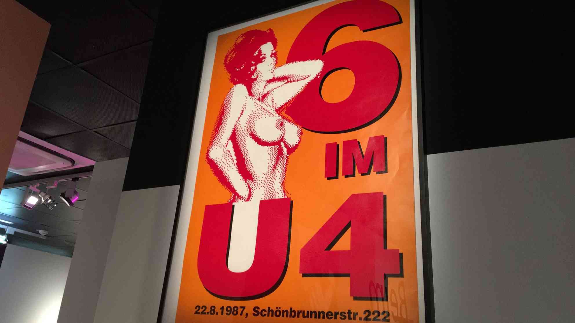 Direkt statt diskret: Lokalwerbung aus den 80er Jahren. Foto: BR | Michael Mandlik