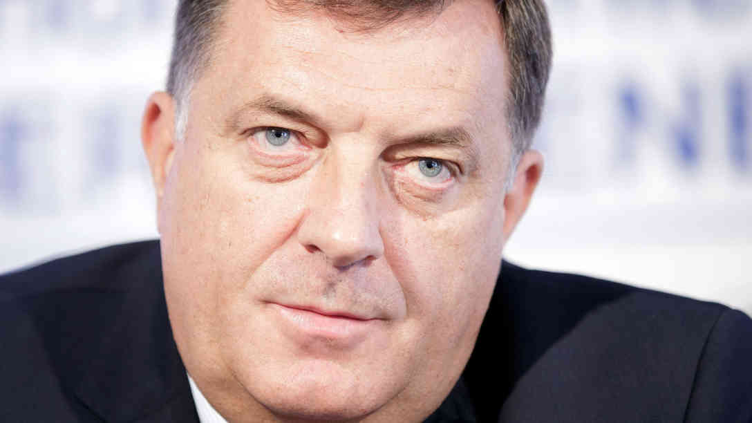 Milorad Dodik, der Präsident der Republika Srpska, bezeichnet Bosnien & Herzegownia als Missgeburt. Foto: picture-alliance | dpa