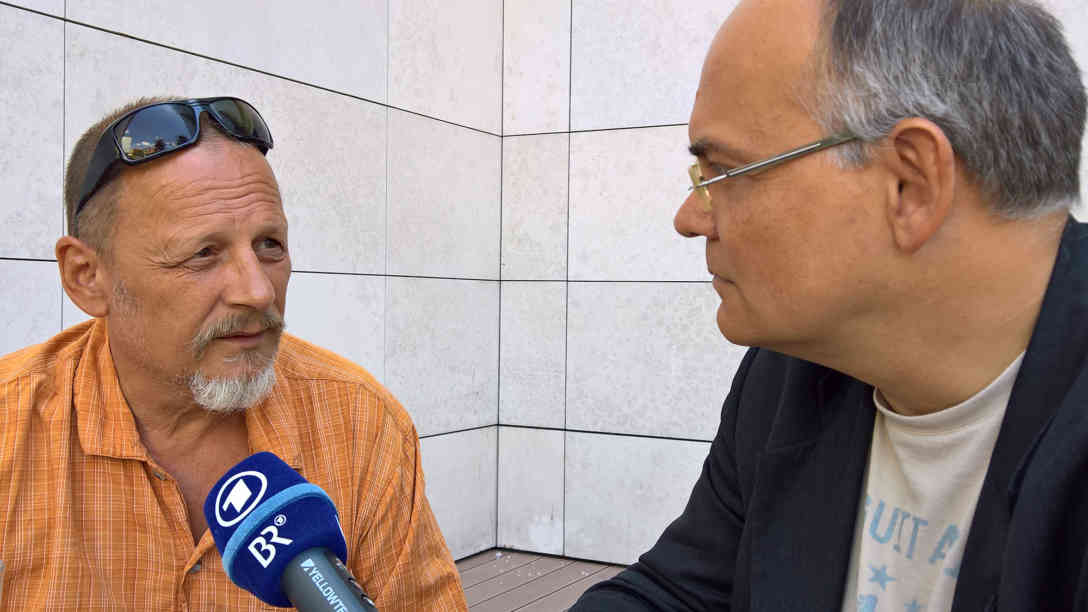 László Hudi, Vorsitzender des Verbandes der freien Theater in Ungarn. Foto: BR | Attila Poth