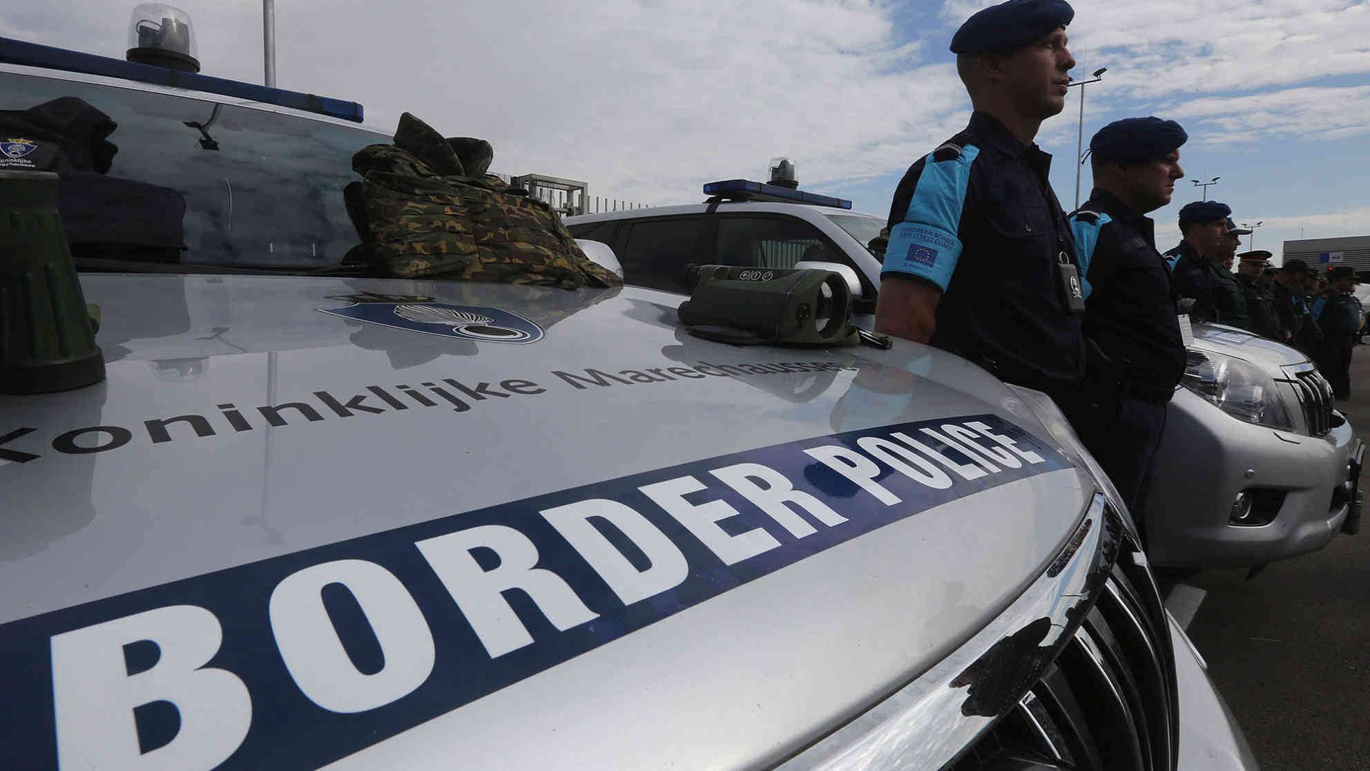 Start für den neuen EU Grenz- und Küstenschutz - Kapitan Andreevo Check Point an der bulgarisch/türkischen Grenze, 06.10.2016. Foto: picture alliance | dpa
