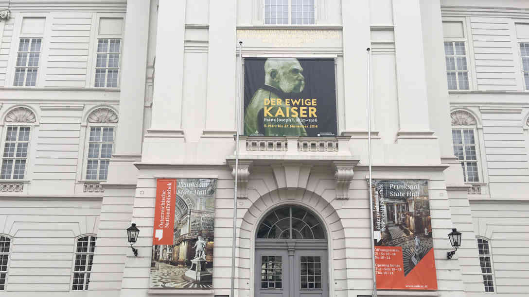 Die Ausstellung in der Nationalbibliothek läuft noch bis zum 27. November. Foto: BR | Michael Mandlik