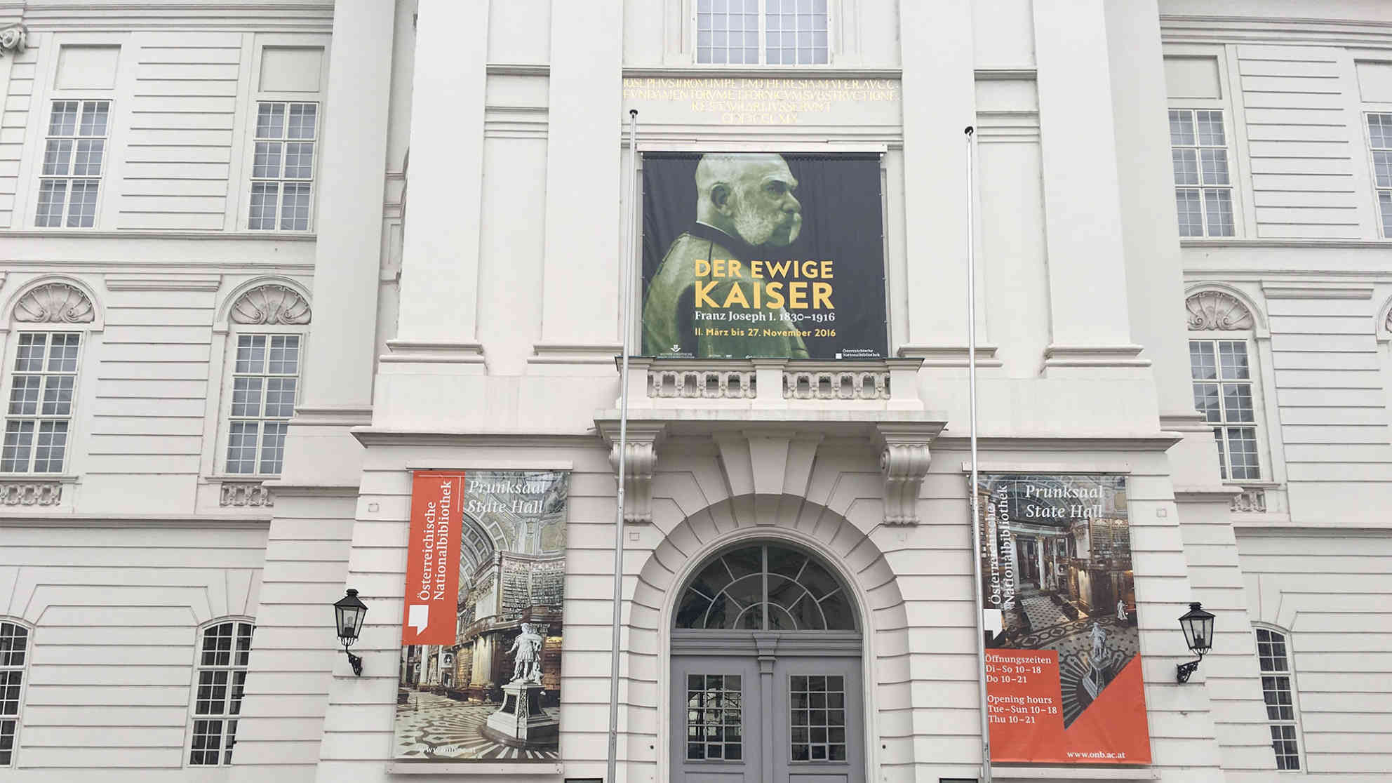 Die Ausstellung in der Nationalbibliothek läuft noch bis zum 27. November. Foto: BR | Michael Mandlik