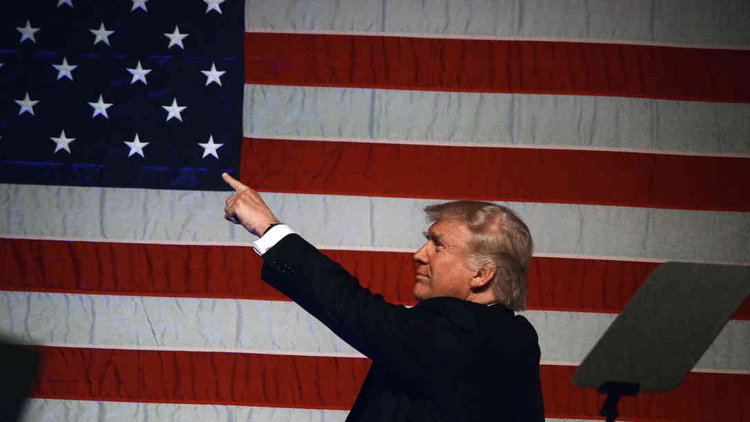 Der designierte amerikanische Präsident Donald Trump. Foto: picture alliance/dpa