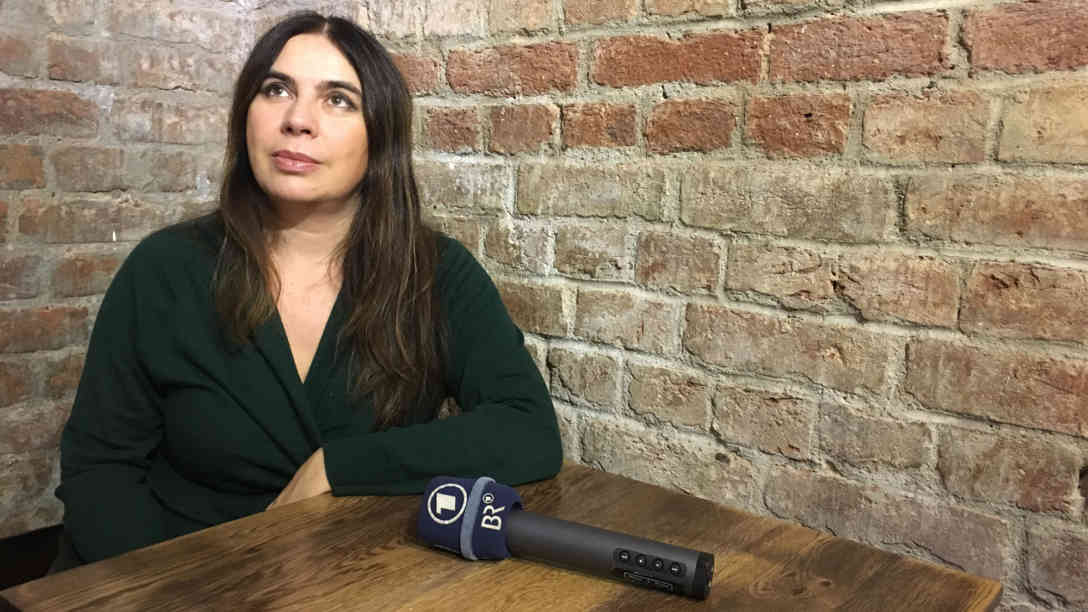 Die Architektin Ilinca Macarie will als Bezirksstadträtin etwas verändern. Foto: BR | Andrea Beer