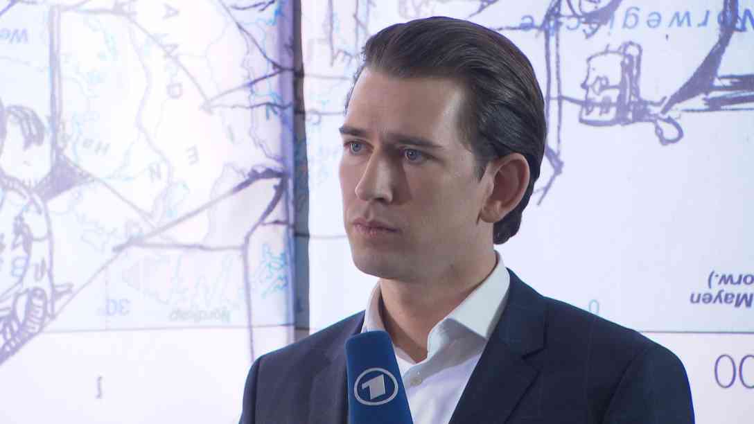 Sebastian Kurz, 30, juengster EU-Außenminister. Foto: BR | Videostandbild