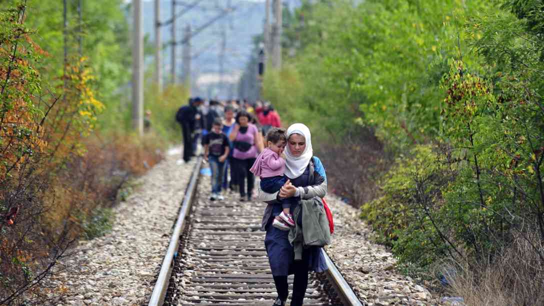 Frauen hatten es auf ihrer Flucht über die Balkanroute besonders schwer. Foto: picture-alliance | dpa