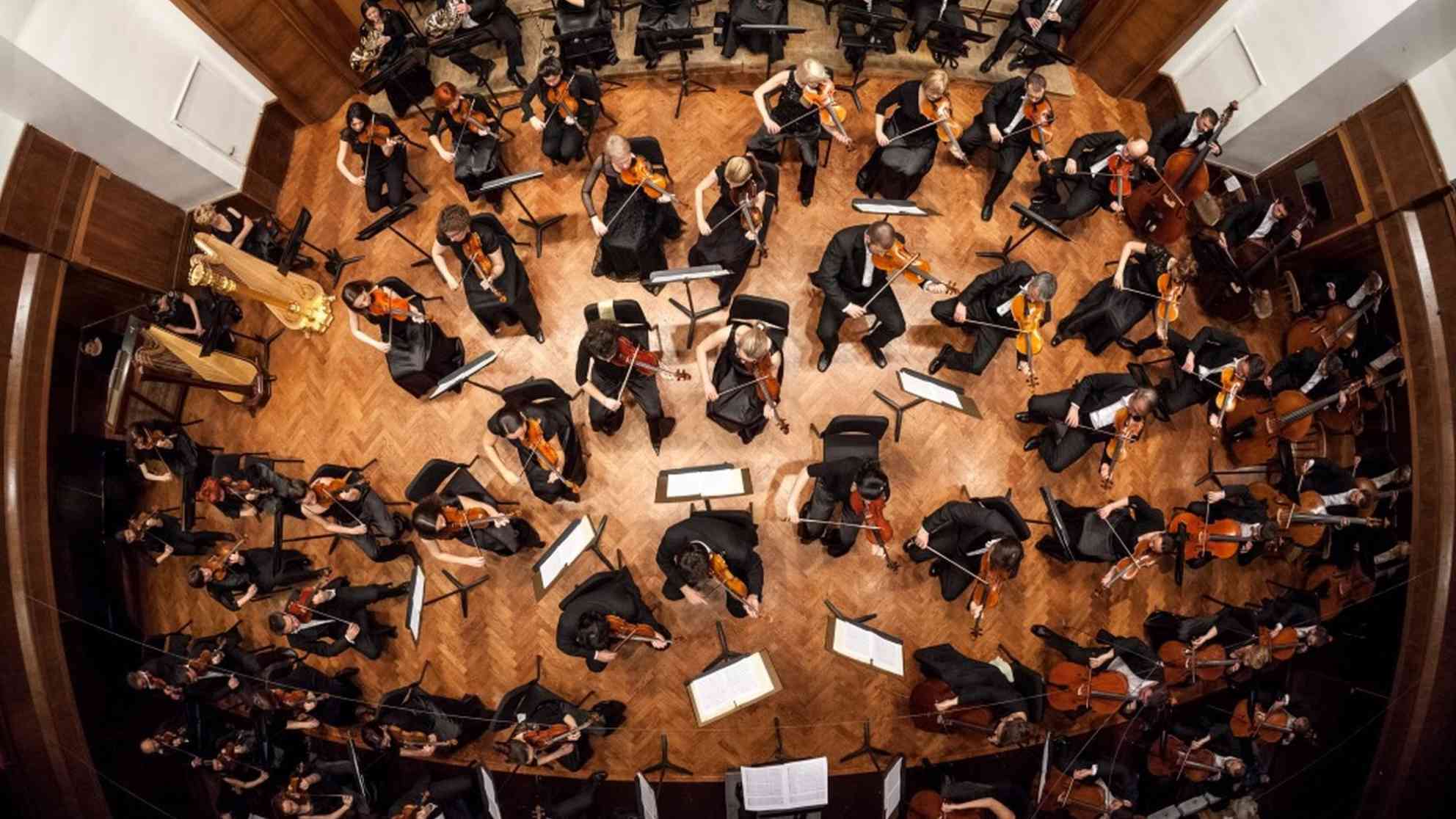Die Belgrader Philharmoniker. Foto: Beogradska filharmonija | Marko Djokovic