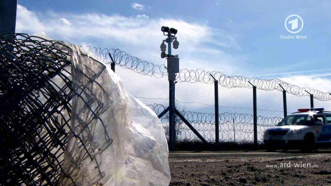 Ungarisch-serbischer Grenzübergang. Foto: BR | Videostandbild