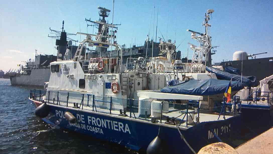 Rumänische Küstenwache in Alarmbereitschaft. Foto: BR | Videostandbild