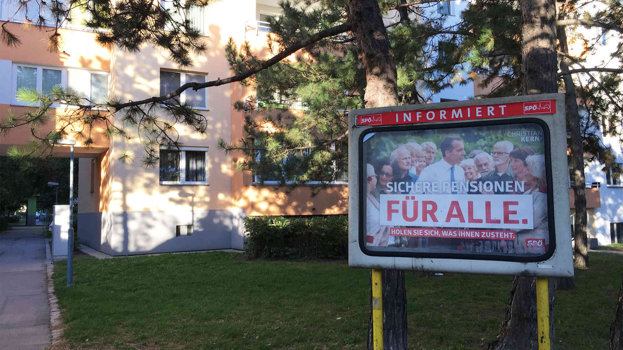 Der traditionelle Arbeiterbezirk Simmering im Südosten Wiens wurde jahrzehntelang ausschließlich von SPÖ-Bürgermeistern regiert. Doch auch hier hat die SPÖ Wähler an die FPÖ verloren. Foto: BR | Andrea Beer