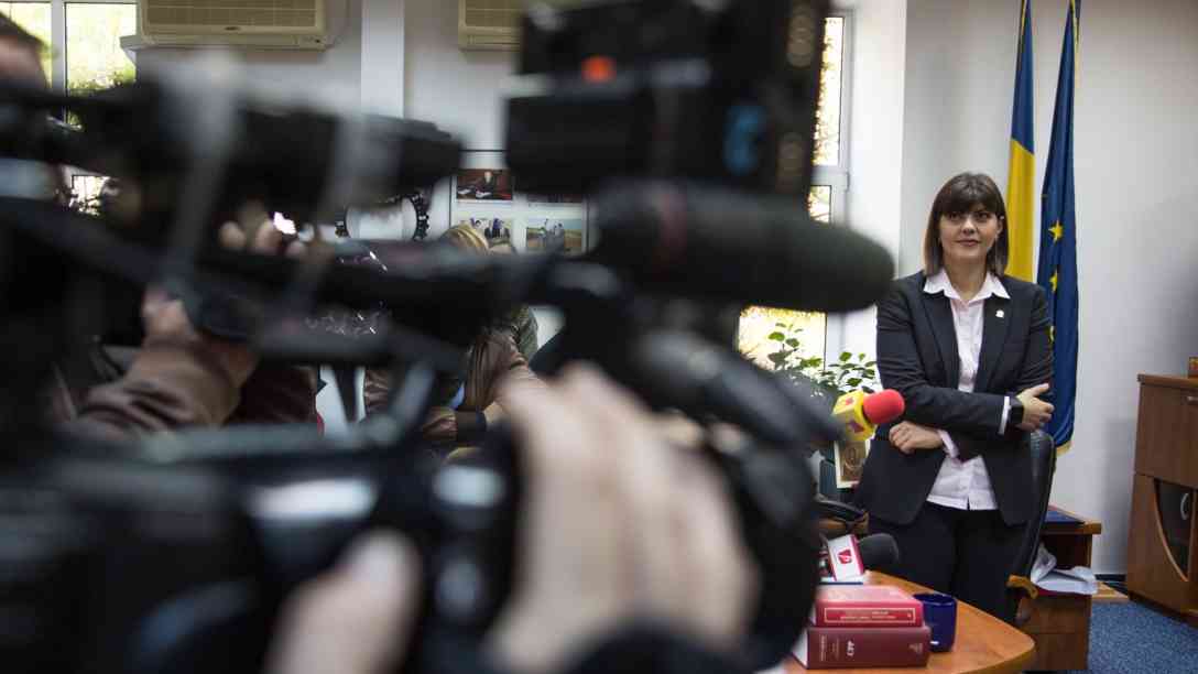 Chef-Staatsanwältin Laura Codruta Kövesi. Foto: George Popescu | www.poqe.com