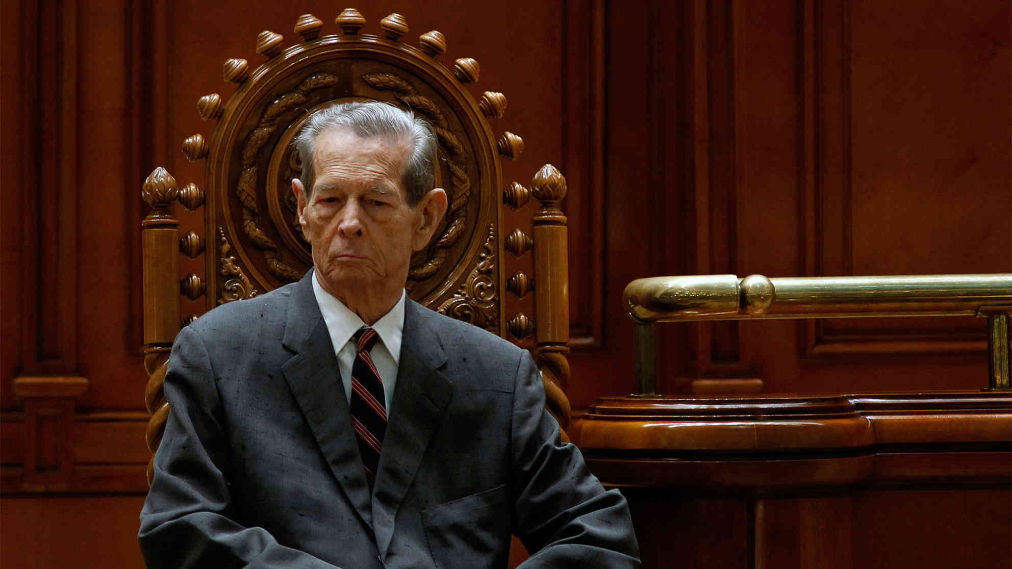 Der frühere rumänische König Mihai I. auf einem Archivbild aus 2011. Foto: picture alliance | Photoshot