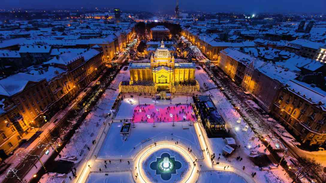 Die kroatische Hauptstadt Zagreb wurde vom Onlineportal European Best Destinations zum besten Weihnachtsmarkt Europas 2018 gewählt. Foto: Zagreb Tourist Board | D.Rostuhar