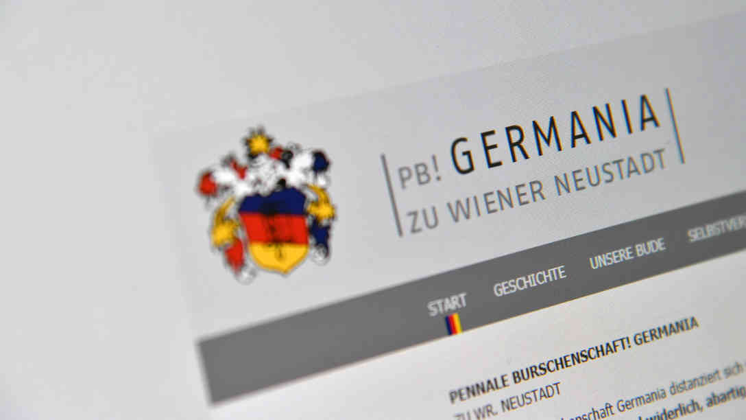 Die Wiener Neustädter Burschenschaft Germania soll aufgelöst werden. Foto: picture alliance | APA | picturedesk.com