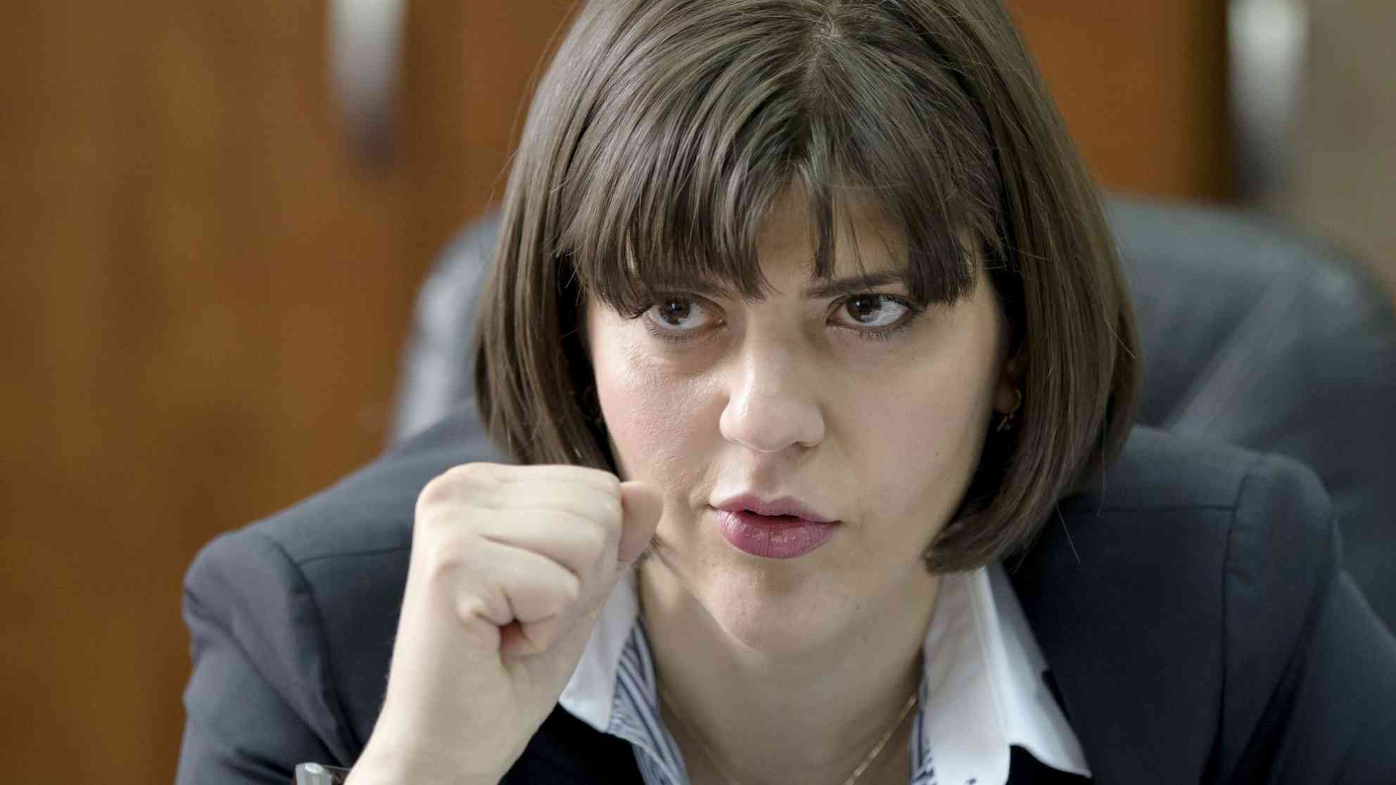 Unerbittlich: Laura Codruta Kövesi, Chefin der Antikorruptionsbehörde. In ihrer Amtszeit kamen die meisten prominenten Korrupten hinter Gitter. Auch 2017 kann sie trotz aller Widerstände auf eine erfolgreiche Bilanz blicken. Foto: picture alliance / AP Photo