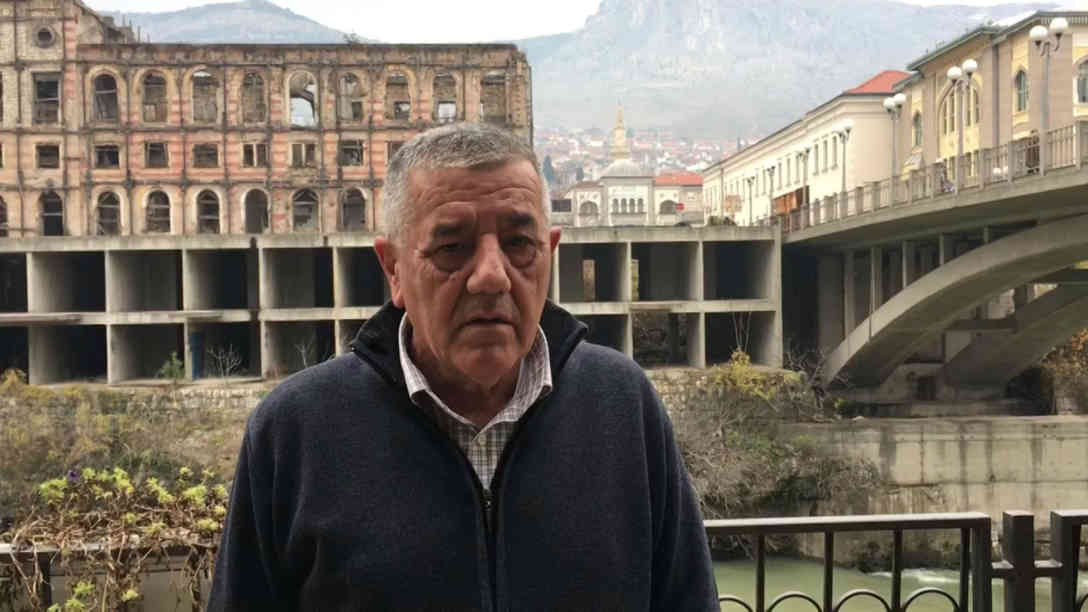 Milan Racic in Mostar. Foto: BR | Andrea Beer