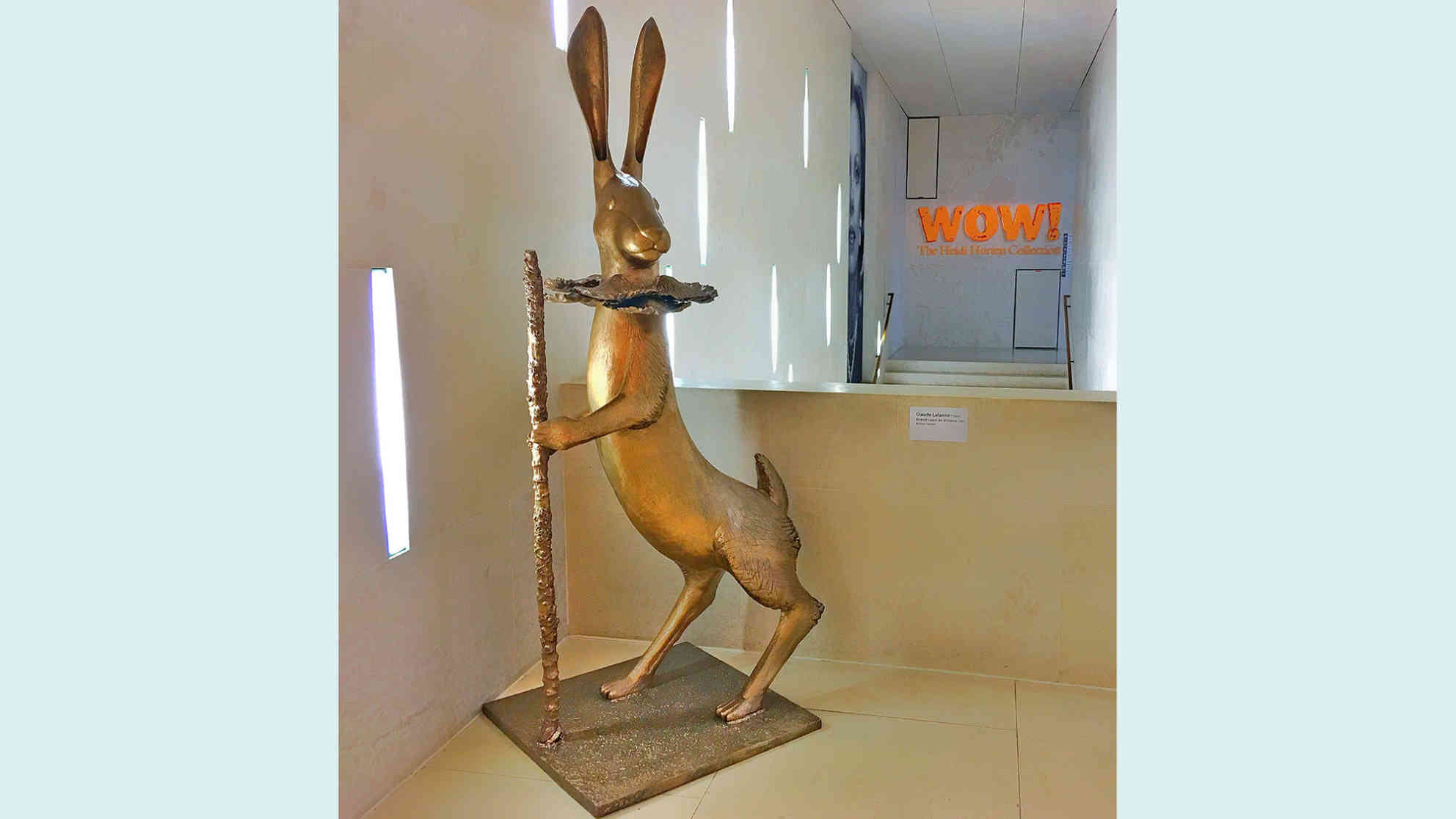 Claude Lalanne (*1924), Grand Lapin de Victoire, 2001, Bronze. Foto: BR | Michael Mandlik