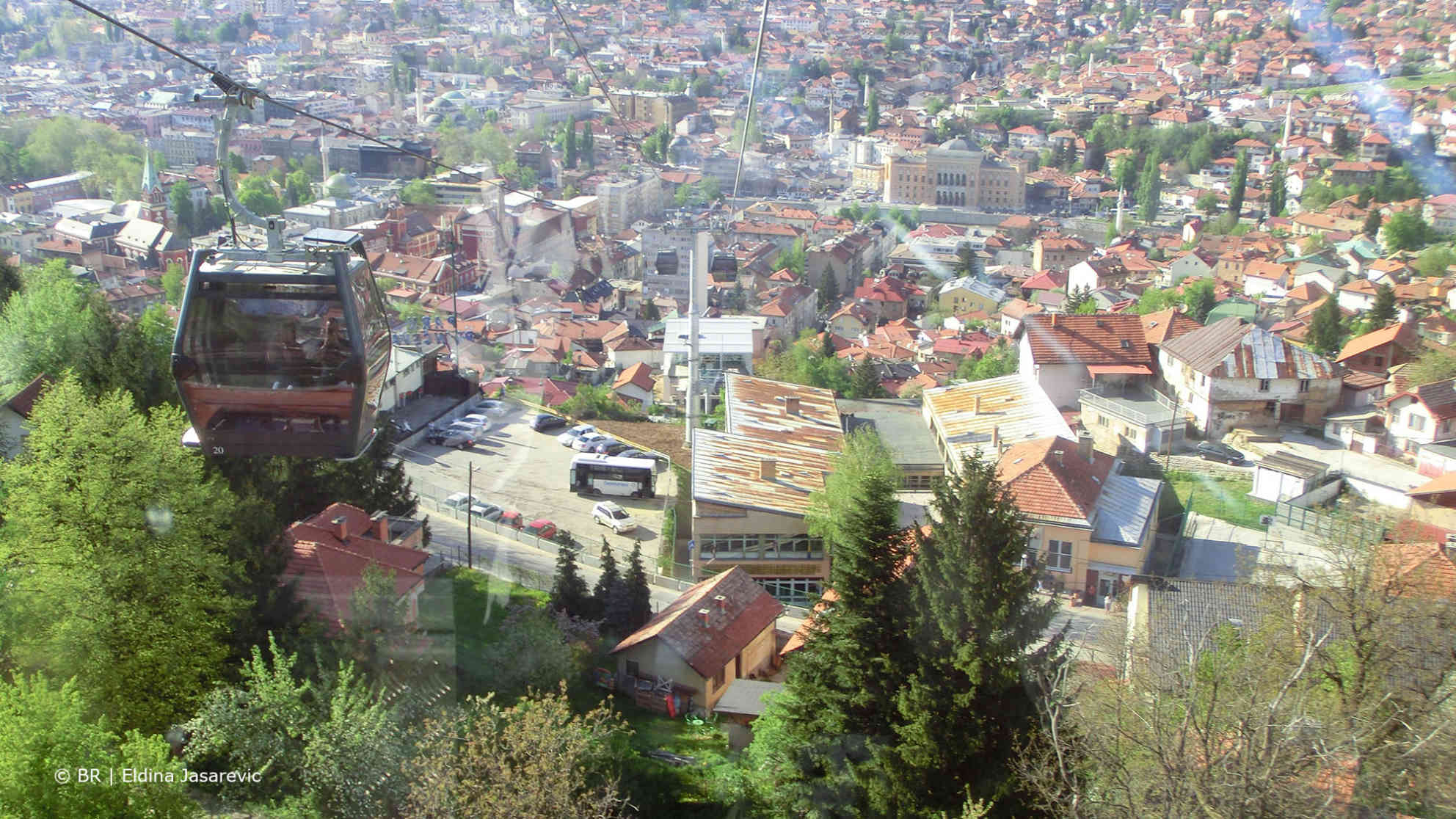 Neue Seilbahn Sarajevo. Foto: BR | Eldina Jasarevic