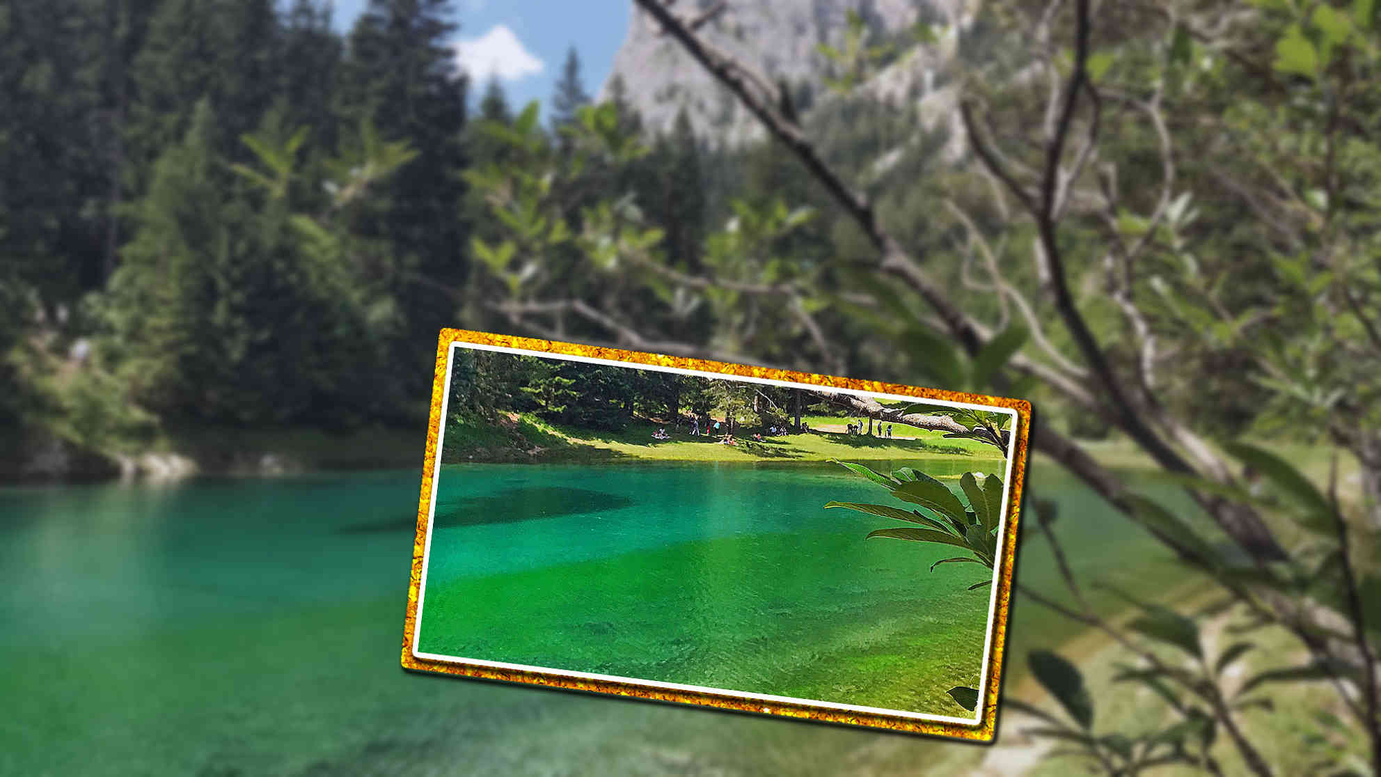 Der 'Grüne See' in der Steiermark besticht durch sein Farbenspiel. Foto: BR | Till Rüger