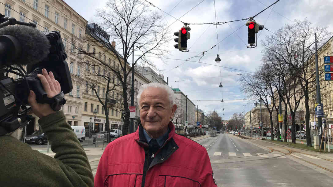 Hermann Knoflacher, Verkehrsplaner der Technischen Uni Wien. Foto: BR | Till Rüger