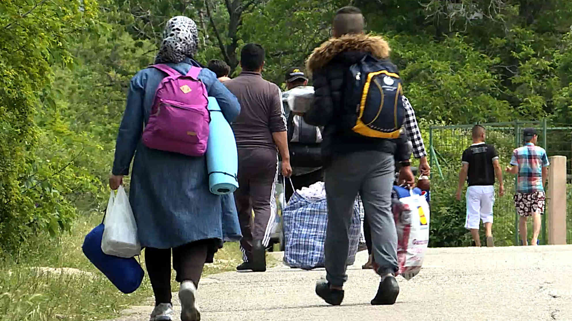 Flüchtlinge auf der suedlichen Balkanroute Bild: BR | Studio Wien