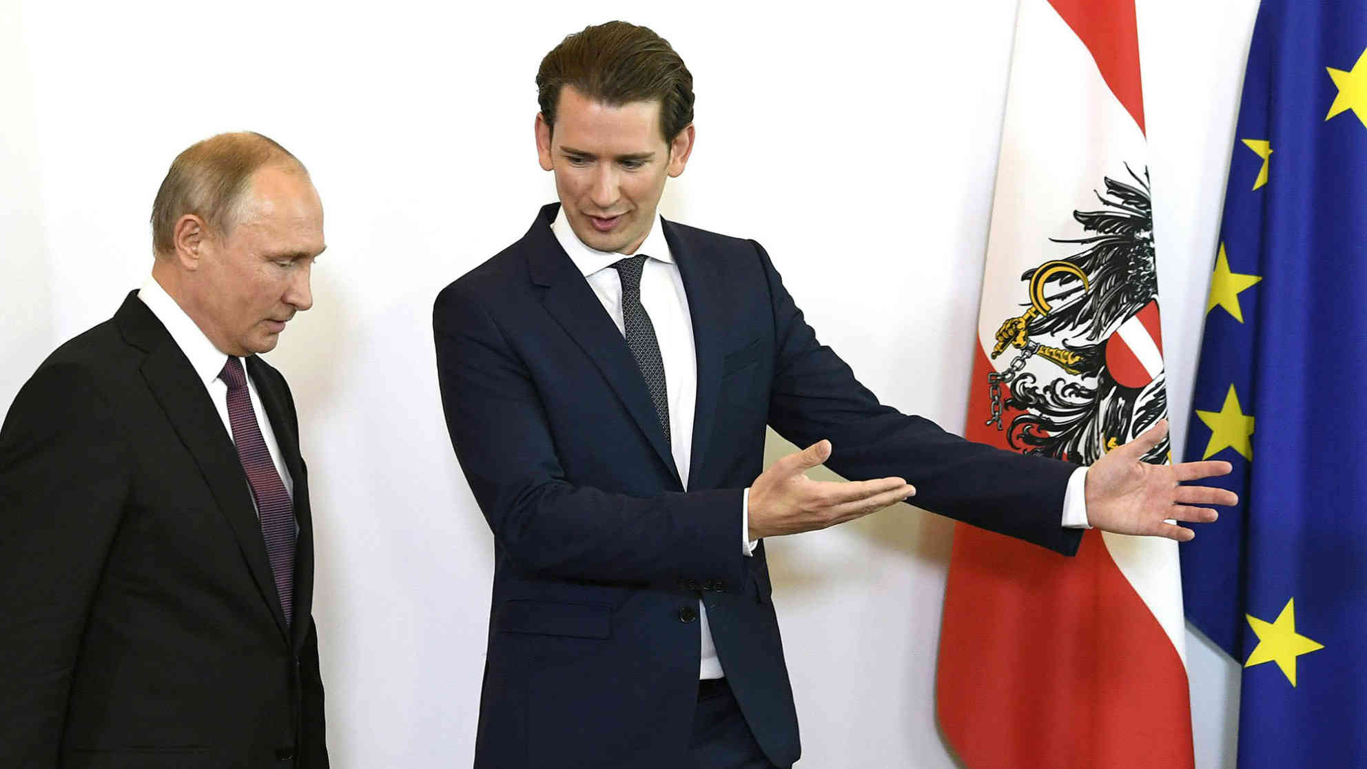 Die erste Auslandsreise in einen EU-Staat nach seiner Wiederwahl führte Vladimir Putin nach Wien. Foto: picture alliance/APA/picturedesk.com